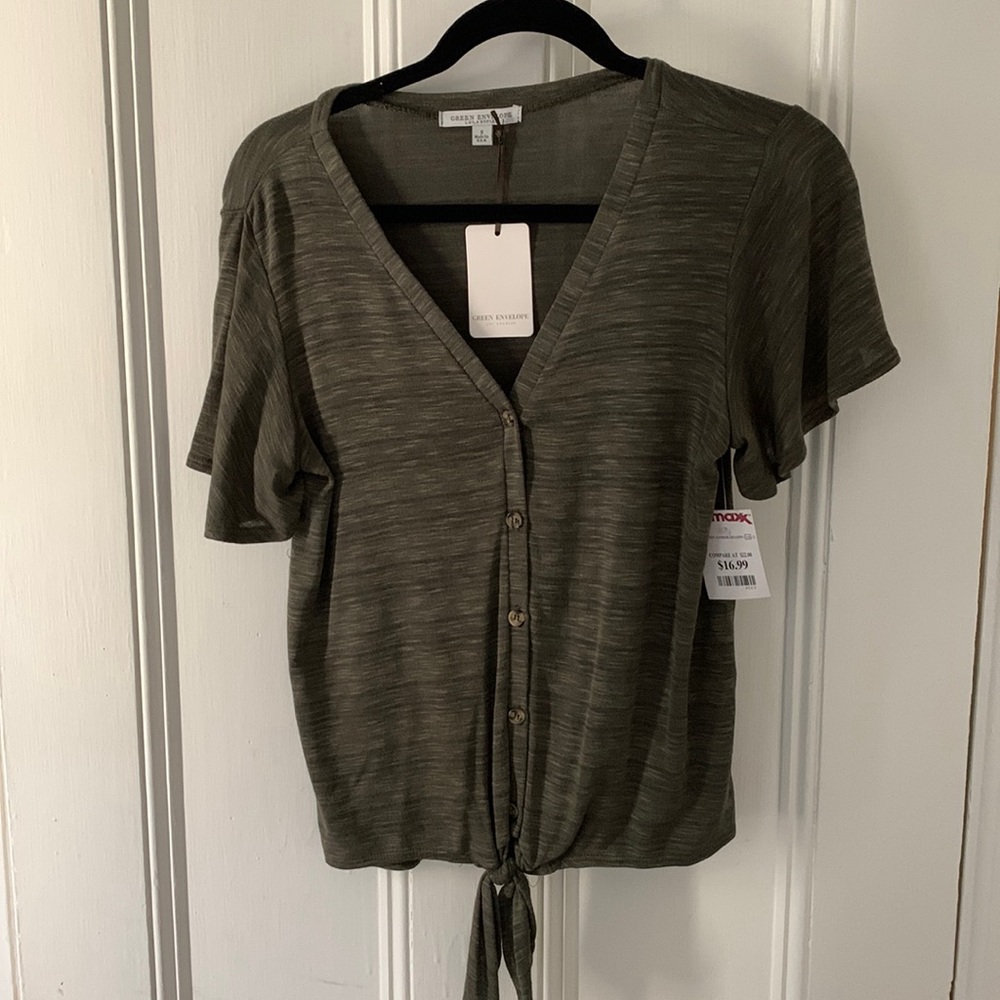 Brand new green shirt